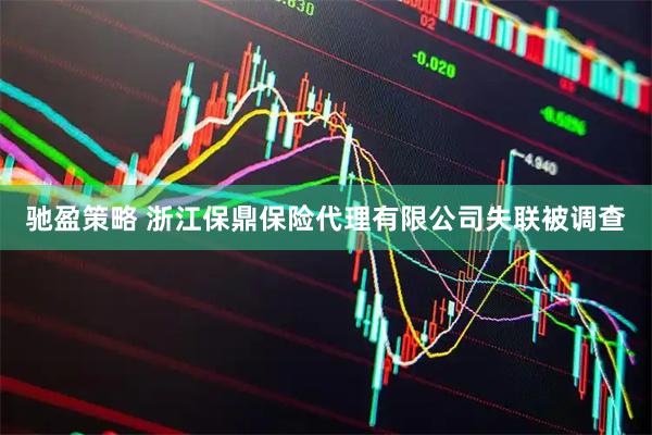 驰盈策略 浙江保鼎保险代理有限公司失联被调查